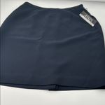 Akris  Navy Mini Skirt Photo 6