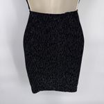 Windsor Vintage Y2K  Dress Womens Small Black Silver Sparkle Festive Whimsigoth Photo 8