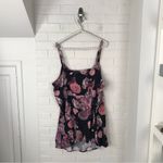 Torrid NWT Plus Size Black Floral Challis Corset Cami Size 4X Photo 7