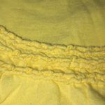 Covington - Yellow tank top Large scoop neck ruffle with detail must bundle Photo 5