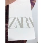 ZARA  Purple Mini Cocktail Dress Women S Cutout Front Chiffon Ruched Sexy NYE NWT Photo 8