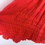 Natori NWT  Summer Texture Eyelet Dress Mandarin Orange Size 10 NEW $795 Photo 4