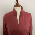 Nike Top Pullover Sphere Element Half Zip Running High Low Hem Thumbholes Pink Photo 1