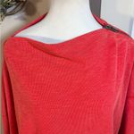 We The Free  Nikala Ribbed Pullover Boatneck Slouch Oversized Zip Neck Sz L Photo 3