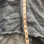 Good Time USA Blue Denim Long Sleeve Frayed denim Shirt NWT L Size L Photo 9