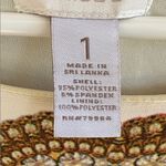 Chico's EUC Ornate Jewel Chain Leopard Pattern Shift Midi Dress Size Medium Photo 7