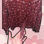 Pacific&Co Venezia Jean clothing . Beaded Paisley/Floral Long Split Bell Sleeve Blouse Photo 15