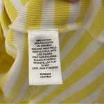 Caslon Butter Yellow and white Thermal tank top Women's size M, NWT Photo 5