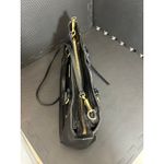 Burberry  Patent Leather Somerford Tote Bag Black‎ Purse Womens Photo 6