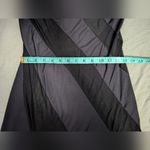 Frederick's of Hollywood Vintage Fredrick's Of Hollywood Spiral Mesh Dress Women's Medium Black Photo 5