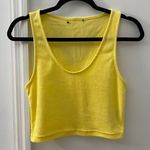 PacSun Yellow Terry Cloth Tank Photo 1