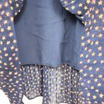 Anthropologie Seen Worn Kept Vega Pleated Star Print Illusion Sleeve Size 6 Photo 11