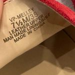 Vince Camuto  Red Suede Shoes sz 7.5 VP Melley Pointed Toe Flats Photo 2