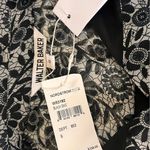 Walter Baker WALTER‎ BAKER Jeny Ruffle Trimmed Georgette Blouse Black Size S NWT Business Photo 9