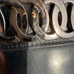 Salvatore Ferragamo  Black Heels with Braided Detail Photo 8