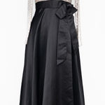 Betsy and Adam Xscape - Sequinned Long Sleeve Ballgown Dress Photo 0