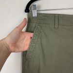 Talbots  Jogger Pants‎ Womens Size L Olive Green Casual Elastic Waist Tencel Photo 2