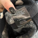 Anthropologie NWT  Field & Flower Polka Dot Wool Sweater Coat Black Petite Medium Photo 9