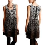 Anthropologie Maeve Fuzzy Fading Tracery Fit & Flare Dress Women’s Size 2 XS Photo 8