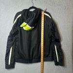 True Religion  Jacket Womens XL Black Mesh Color Block Zip Up‎ Jacket NEW Photo 8