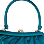Banana Republic  100% silk teal small shoulder bag NWOT Photo 5