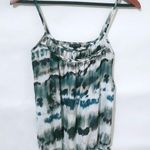 FANG S Green Black Tie Dye Tank Top Photo 0