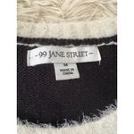 99 Jane Street Womens Medium Christmas Sweater Gnomes Sequin Holiday Black Photo 4