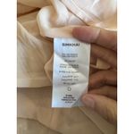 Simkhai Cape Effect Pleated Lamé Kaftan in Rose Gold Size XS Photo 5