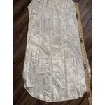 Natori Vintage  Ivory Floral Lace Satin Bridal Sexy Designer NightGown Slip Dress Photo 2