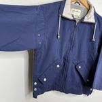 Eddie Bauer Vintage 90s  Blue Zip Up Jacket Windbreaker Women’s Oversized Small Photo 3