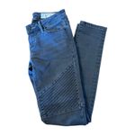 Treasure & Bond Treasure‎ & Bond Moto Biker Skinny Jeans Size 24 Gray Black Denim Photo 1