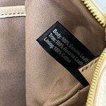 G.I.L.I Got it Love It Cream Pebbled Leather Convertible Handbag Crossbody Photo 10