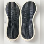 P448  John Sneaker Blitz Shoes Womens Size 8.5 / 39 Sparkle Glitter Black Leather Photo 5