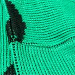 Bold Green and Large Black Polka Dot Sweater 80s Vintage Oversized Vibrant Cool Size undefined Photo 5