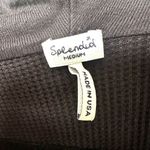 Splendid black thermal knit cowl neck long sleeve dress Photo 6