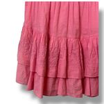 Love Shack Fancy Pink Sanaya Tiered Lace Long Sleeve Mini Dress XS Photo 9