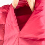 Talbots Womens L Goose Down Vest Quilted Puffer Zip Front Stand Up Collar Photo 4