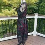 Anthropologie Wolven Black Crochet Lace "Terrace Sheath Dress" Size 8 Photo 12