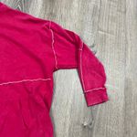 Wild Fable Women's Magenta Pink Seamed Hooded Sweatshirt - Size Medium - NWT Photo 7