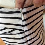J.Crew  Black & White Striped Sleeveless Dress Size 0 Photo 5