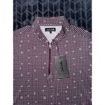 Bad Birdie Golf Crop Top Womens Multi UV Throwing Darts Polka Dot 1/4 Zip Sz L Size L Photo 1