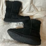 UGG  Black Shearling Lined Boots Photo 2