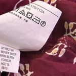 Old Navy ‎ Womens XL Short Tunic Dress Floral Print Maroon Casual BOHO Festival Photo 8