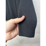 Sag Harbor  Women’s Medium Black Long Sleeve Crewneck Knit Sweater Photo 5