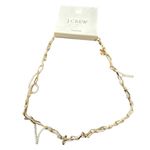 J.Crew  Gold Branch-Inspired Necklace Photo 1