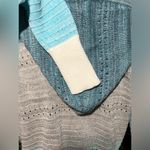 BTFBM  Blue & White Zip Up Hooded Sweater NWOT! Photo 5