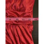 Taboo Y2K 90s  Mini Party Bodycon Red‎ Dress Small Bling Rhinestones Bubble Hem Photo 11