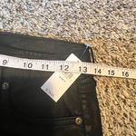 Gap Women Black Vintage Slim Mid Rise Coated Jeans Pants Size 26P Photo 3