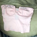 Free People pink cropped tube top Photo 0