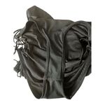 Sexy Black Ruffle One Piece Swimsuit Size M Asymmetric Neck Criss Cross Lace Up Black Size M Photo 5